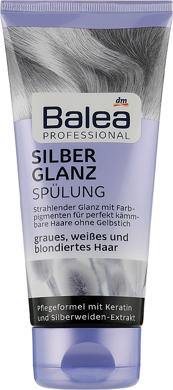 Hair Conditioner 'Silver Shine' - Balea Professional Silberglanz Conditioner — photo N1