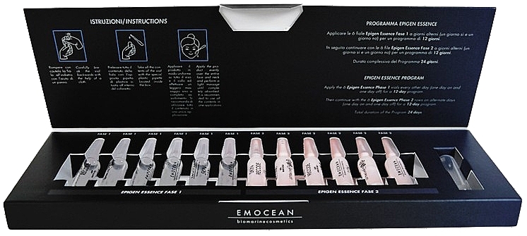 Face Essence Ampoules - Emocean Skin Recode Epigen Essence — photo N2