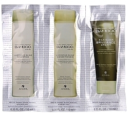 Fragrances, Perfumes, Cosmetics Sample Set - Alterna Bamboo Shine (shampoo/10ml + cond/10ml + cream/10ml)