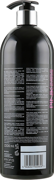 Nourishing Shampoo - Profis Pink Blonde Shampoo With Strawberry Extra — photo N2