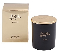Fragrances, Perfumes, Cosmetics Scented Candle - Teatro Fragranze Uniche Tabacco Scented Candle