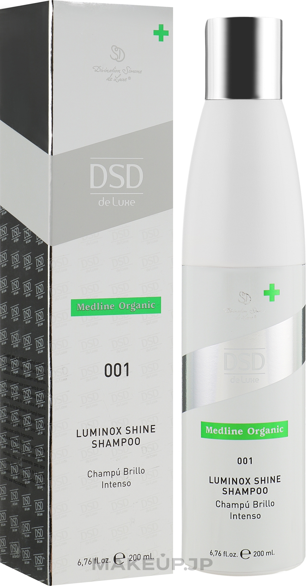 Luminox Shine Shampoo 001 - Simone DSD de Luxe Medline Organic Luminox Shine Shampoo — photo 200 ml