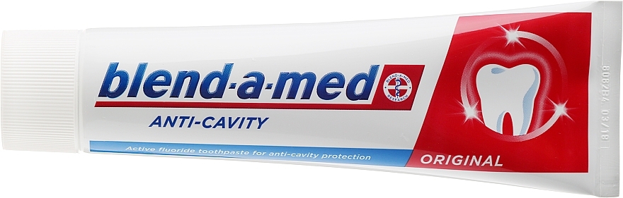 Toothpaste "Anti-Caries" - Blend-a-med Anti-Cavity Original Toothpaste — photo N2