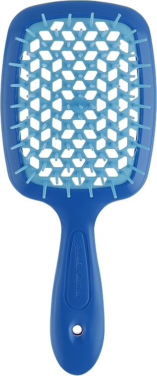 Hair Brush 86SP226 BTU, blue and blue - Janeke Superbrush — photo N1