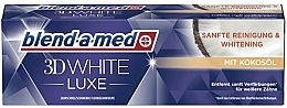 Fragrances, Perfumes, Cosmetics Coconut Toothpaste - Blend-a-med 3D White Luxe With Coconut Oil Tooth Whitener Toothpaste