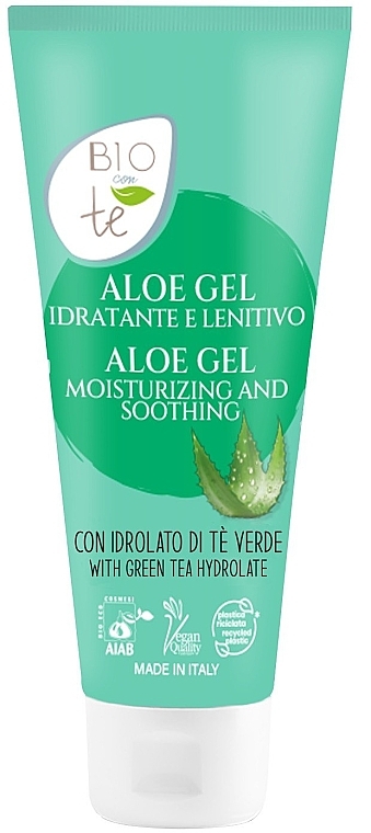 保湿と鎮静効果のあるアロエボディジェル - Pierpaoli Bioconte Moisturizing And Soothing Aloe Gel	 — photo N1