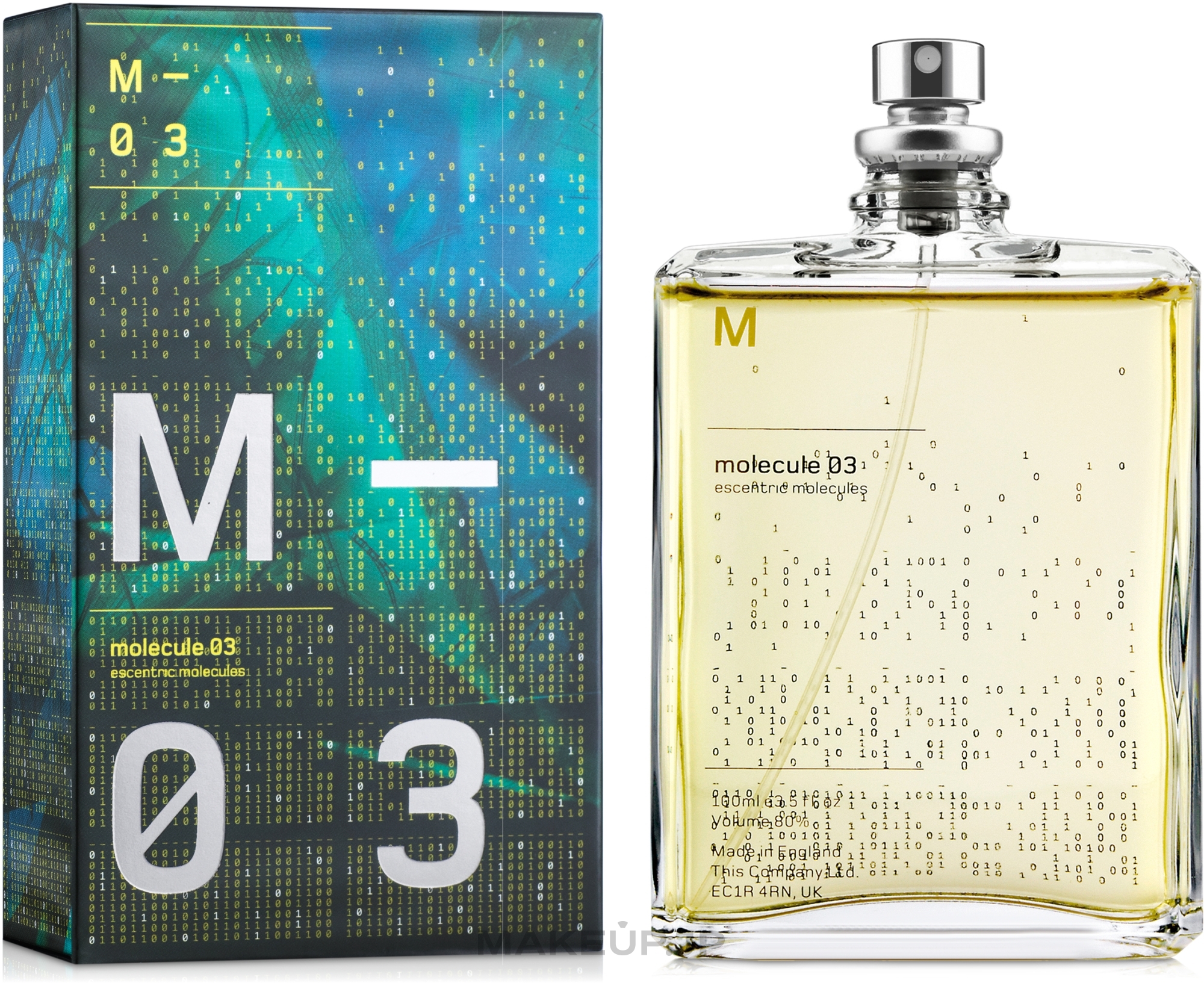 Escentric Molecules Molecule 03 - Eau de Toilette — photo 100 ml