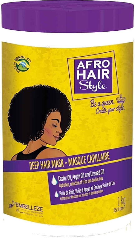 Hair Mask - Novex Afrohair Deep Hair Mask — photo N1