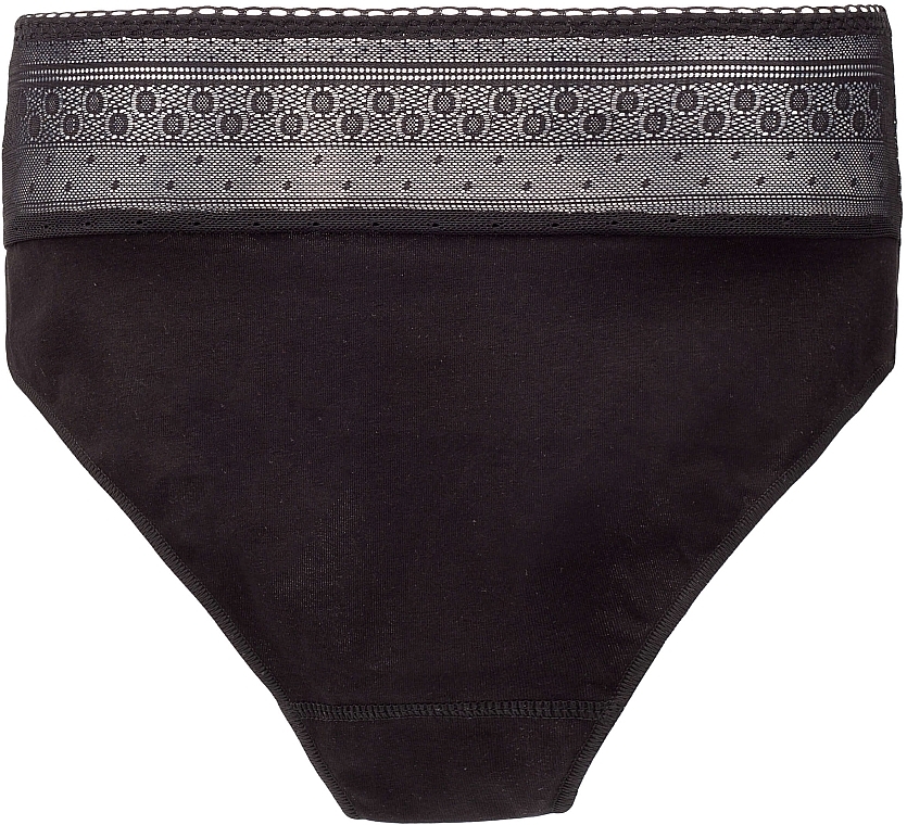 Menstrual Panties for Women 'Olivia', black - BNB — photo N2