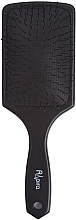 Wide Hair Brush C0263, black - Rapira — photo N1