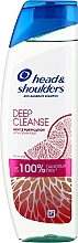 Fragrances, Perfumes, Cosmetics Deep Cleansing Shampoo 'White Grapefruit' - Head & Shoulders Deep Cleanse White Grapefruit