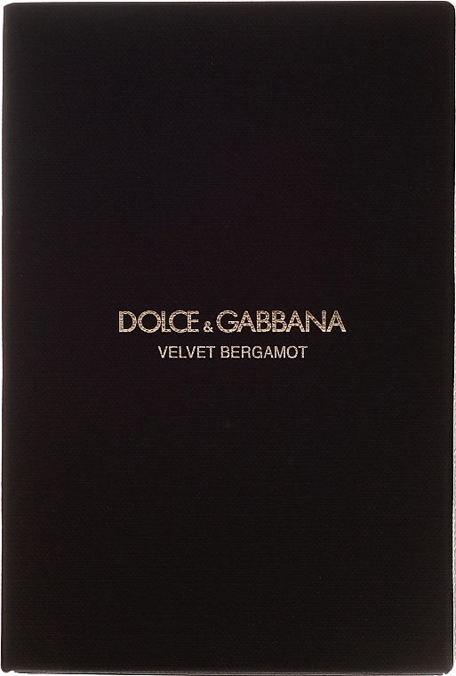 Dolce & Gabbana Velvet Bergamot - Eau de Parfum — photo N1