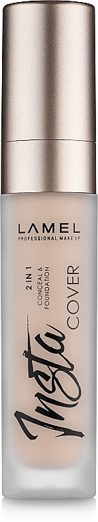 Liquid Concealer - LAMEL Make Up Insta Cover Conceal — photo N1