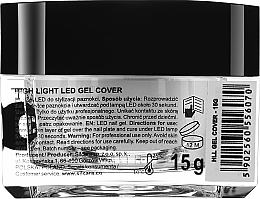 Nail Gel Polish - Silcare Light Led Gel Cover — photo N6