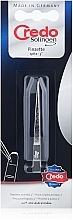 Fragrances, Perfumes, Cosmetics Nickel Plated Point Tweezers, 14010 - Credo Solingen Tweezers Pointed