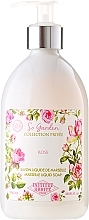 Fragrances, Perfumes, Cosmetics Liquid Soap "Rose" - Institut Karite So Garden Collection Privee Rose Marseille Liquid Soap