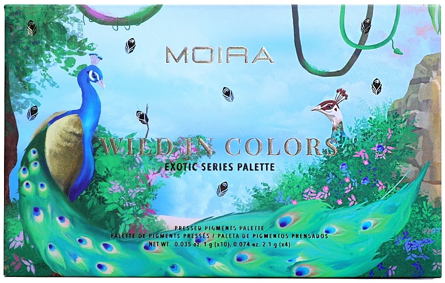 Eyeshadow Palette - Moira Wild In Colors Palette — photo N3