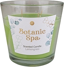 Scented Candle in Glass 'Lemongrass' - Accentra Botanic Spa Lemongrass Scented Candle — photo N4