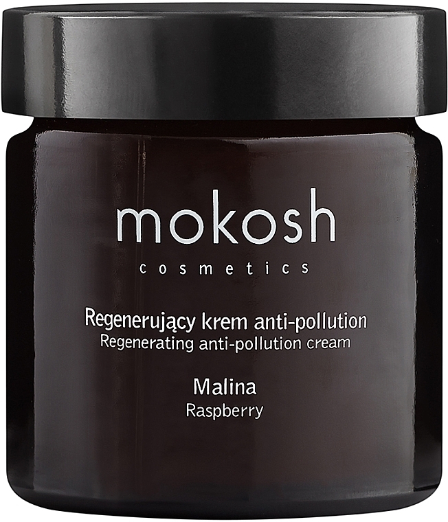 Raspberry Restoring Face Cream - Mokosh Regenerating Anti-Pollition Facial Cream — photo N1