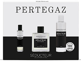 Fragrances, Perfumes, Cosmetics Saphir Parfums Pertegaz Seducter - Set (edt/100ml + edt/30ml + sh/gel/200ml)