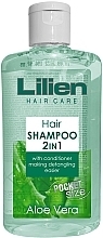 Aloe Vera Conditioner & Shampoo - Lilien Hair Shampoo Aloe Vera — photo N1