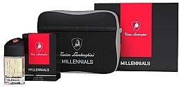 Tonino Lamborghini Millenials - Set (edt/40ml + pouch) — photo N1