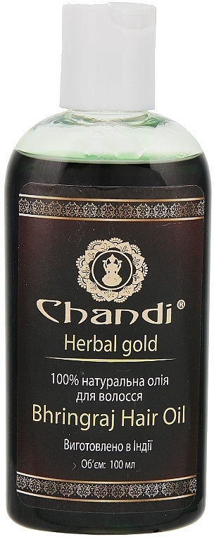 Natural Bhringraj Hair Oil - Chandi Bhringraj Hair Oil — photo N1