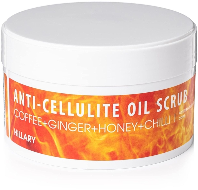 Anti-Cellulite Warming Body Scrub - Hillary Anti-Cellulite Oil Scrub — photo N2