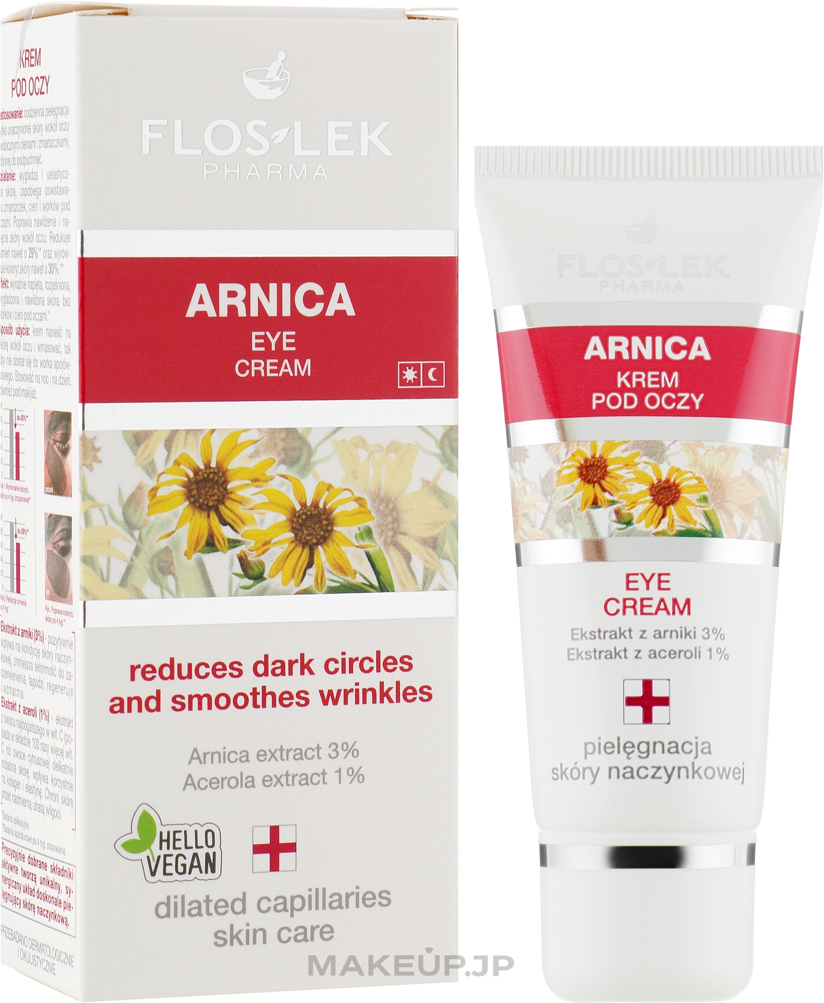 Eye Cream Arnica - Floslek Eye Arnica Cream — photo 30 ml