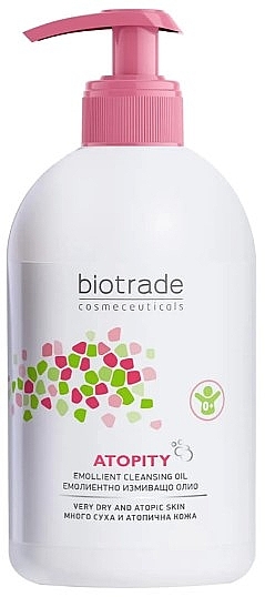 Atopic Dermatitis Skin Soothing Cleansing Oil - Biotrade Atopity Emollient Cleansing Oil — photo N1