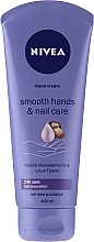 Hand Cream "Smooth Nourishing" for Dry Skin - NIVEA Body Smooth Indulgence Hand Cream  — photo N1