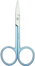 Nail Scissors, dark blue - Titania Nail Scissors Blue — photo N1