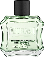 Fragrances, Perfumes, Cosmetics After Shave Lotion with Menthol and Eucalyptus - Proraso Green After Shave Lotion