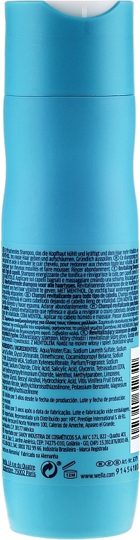 Revitalizing Shampoo for All Hair Types - Wella Professionals Invigo Balance Refresh Wash Revitalizing Shampoo — photo N2