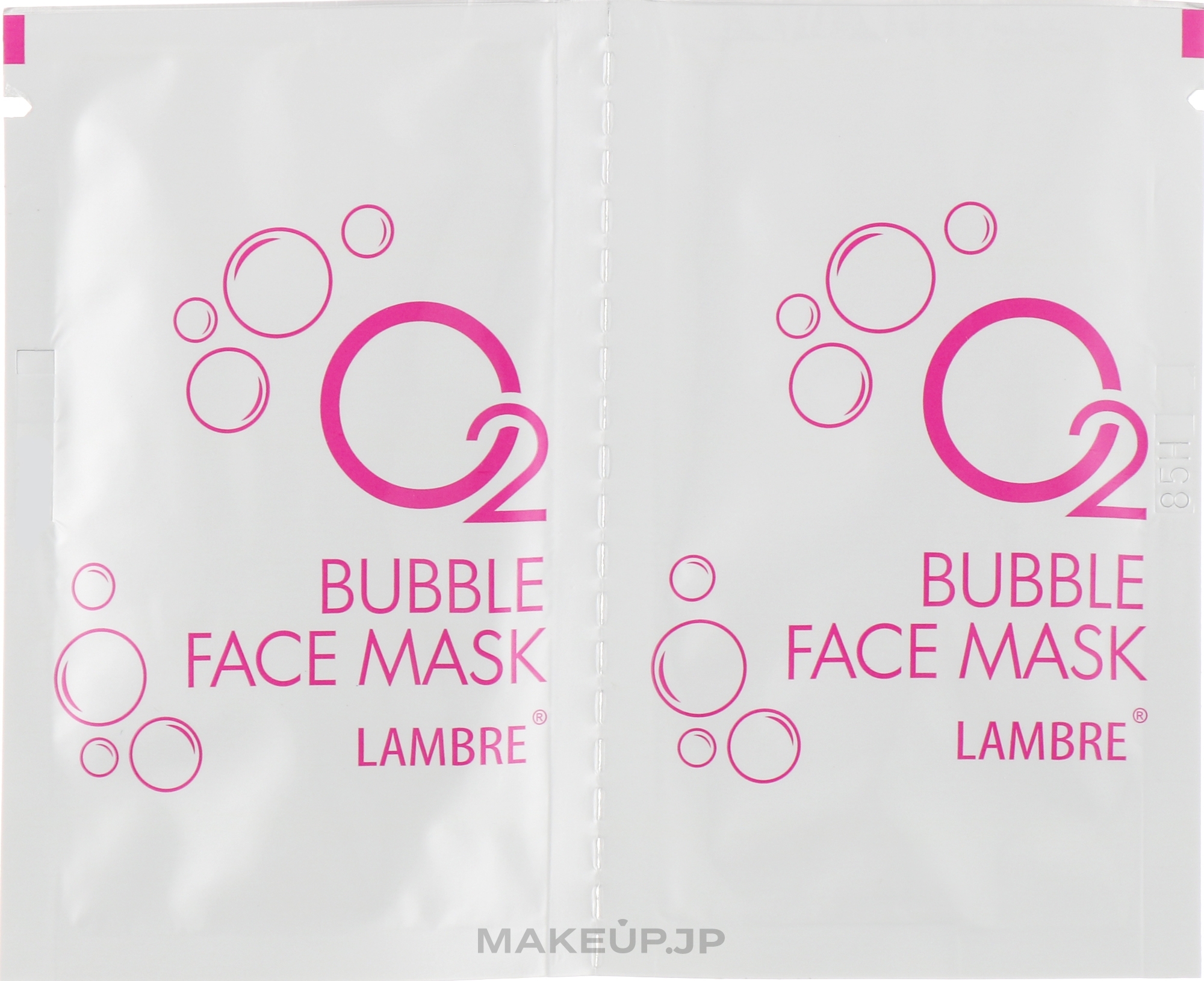 Oxygen Bubble Face Mask - Lambre O2 Bubble Face Mask — photo 2 x 8 ml
