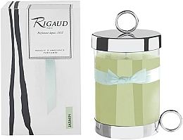 Fragrances, Perfumes, Cosmetics Scented Candle "Jasmine" - Rigaud Paris Jasmin Green Water Scented Candle