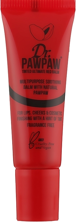 Red Lip Balm - Dr. PAWPAW Tinted Ultimate Red Balm — photo N1