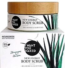 Fragrances, Perfumes, Cosmetics Body Scrub 'Lemon Grass & Aloe Vera' - I Want You Naked New Energy Body Scrub