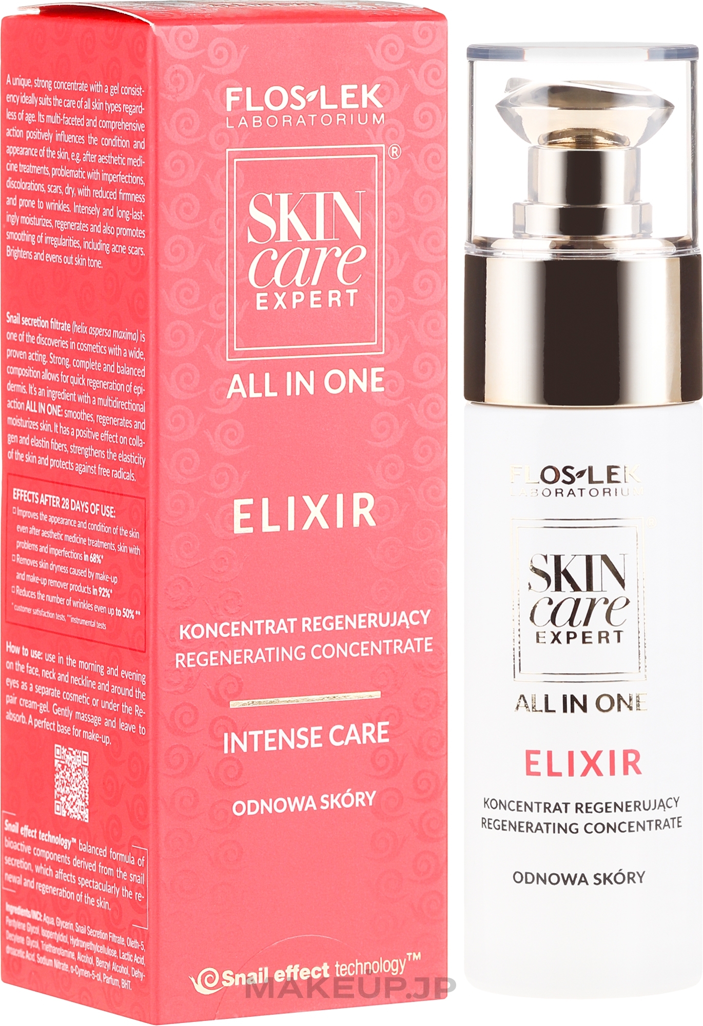 Regenerating Facial Elixir Concentrate - Floslek Skin Care Expert All In One Elixir Regenerating Concentrate — photo 30 ml