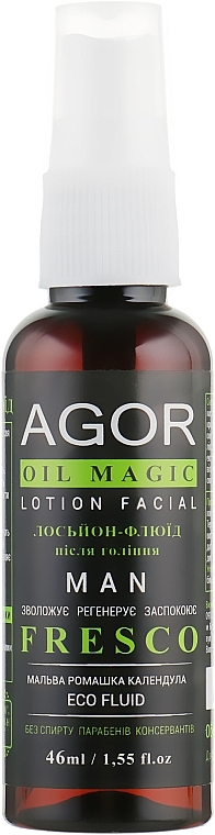 After Shave Lotion "Fresco" - Agor Oil Magic — photo N1
