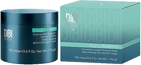 Anti-Cellulite Detox Drainage Cream - DIBI Milano Cell Rewind Detox Draining Anti-Cellulite Cream — photo N1