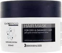 Fragrances, Perfumes, Cosmetics Dry & Damaged Hair Mask - Tico Professional For Dry&Damaged Hair