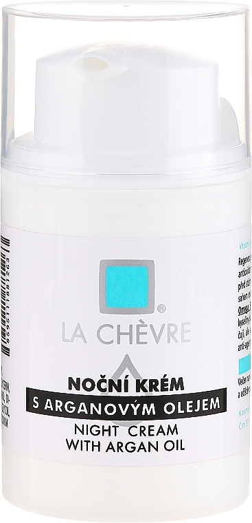 Argan Oil Night Cream - La Chevre Night Cream With Argan Oil — photo N1