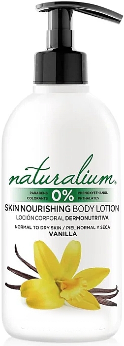 Body Lotion - Naturalium Fruit Pleasure Vanilla Body Lotion — photo N1