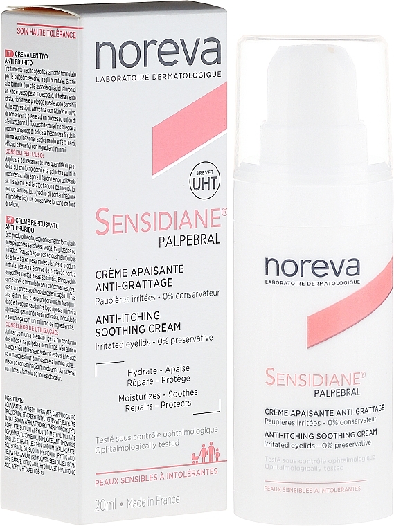 Eye Cream - Noreva Laboratoires Sensidiane Palpebral — photo N1