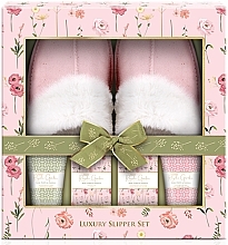 Fragrances, Perfumes, Cosmetics Set, 5 products - Baylis & Harding Royale Garden Rose, Poppy & Vanilla Luxury Slipper Gift Set