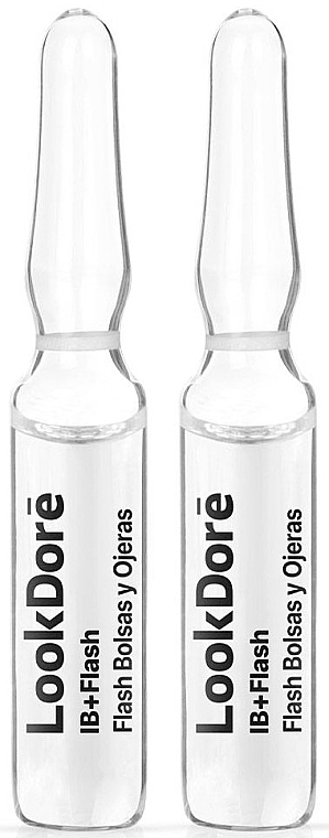 Concentrated Eye Ampoule Serum - LookDore IB+Flash Eye Bags And Black Circles — photo N2