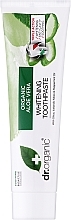 Toothpaste "Aloe Vera" - Dr. Organic Aloe Vera Whitening Toothpaste — photo N1