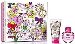 Fragrances, Perfumes, Cosmetics Moschino Pink Bouquet - Set (edt/30ml + b/lot/50ml)