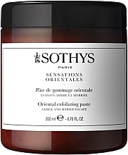 Fragrances, Perfumes, Cosmetics Exfoliating Body Paste "Amber & Myrrh" - Sothys Oriental Exfoliating Paste Amber and Myrrh Escape